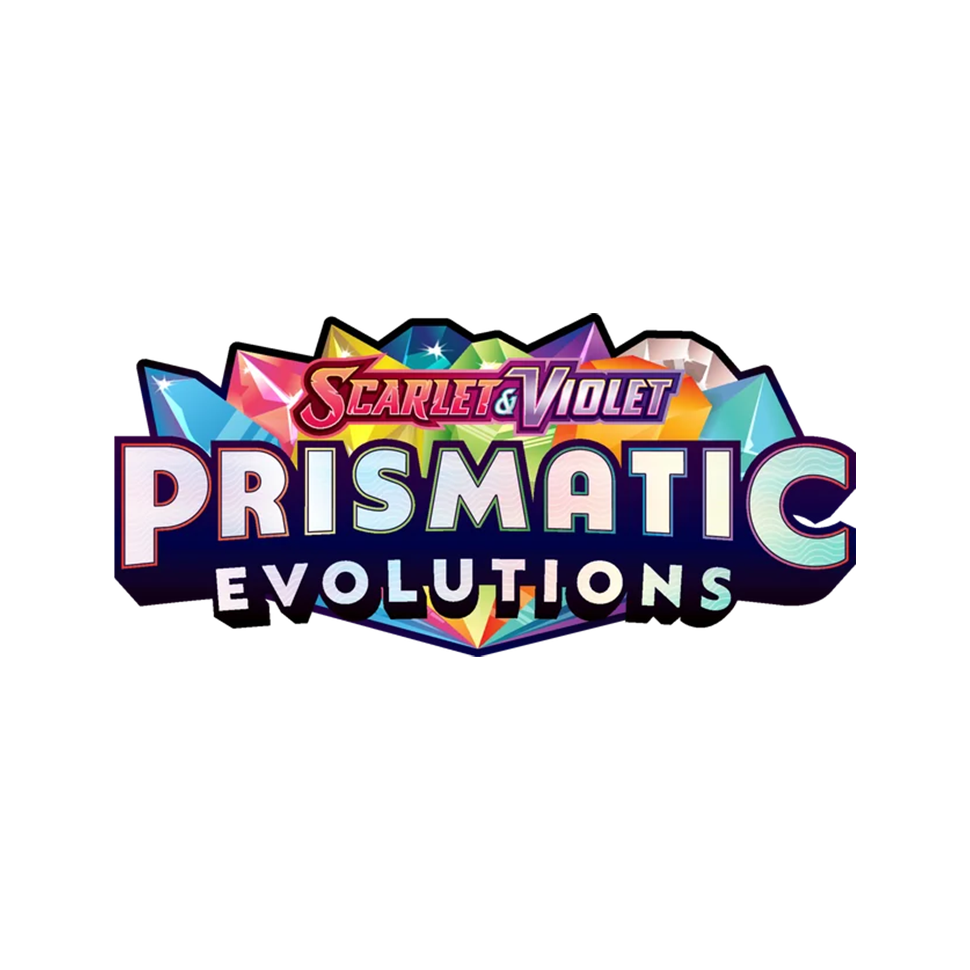 Prismatic Evolutions set logo
